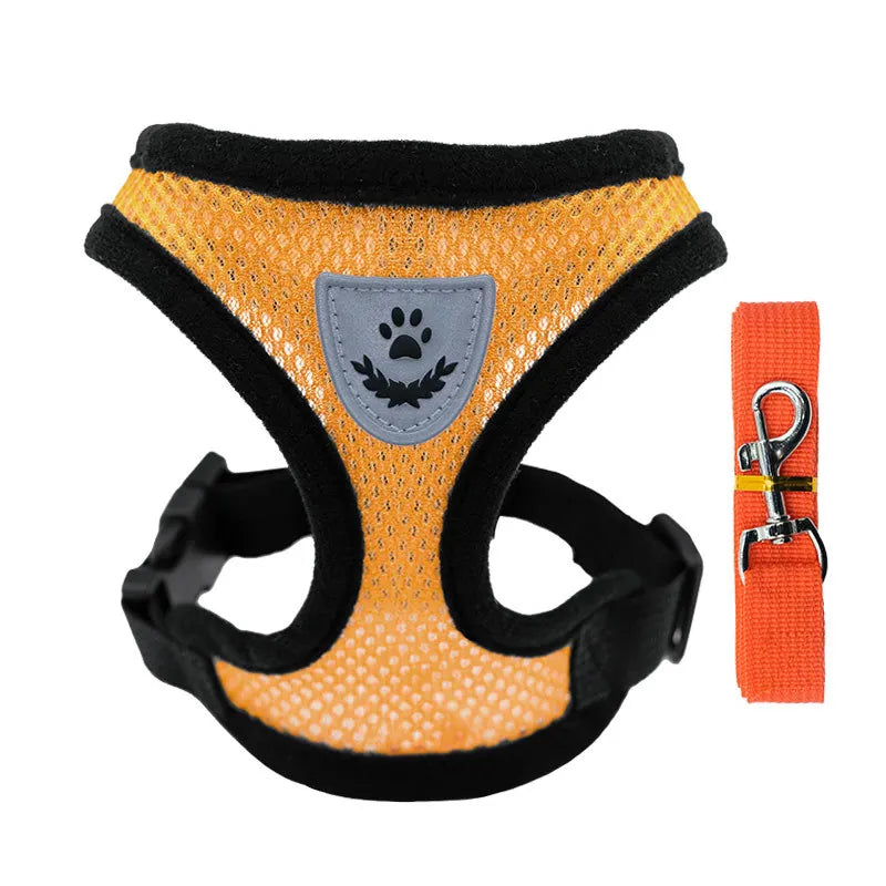 Breathable Mesh Cat Small Dog Harness