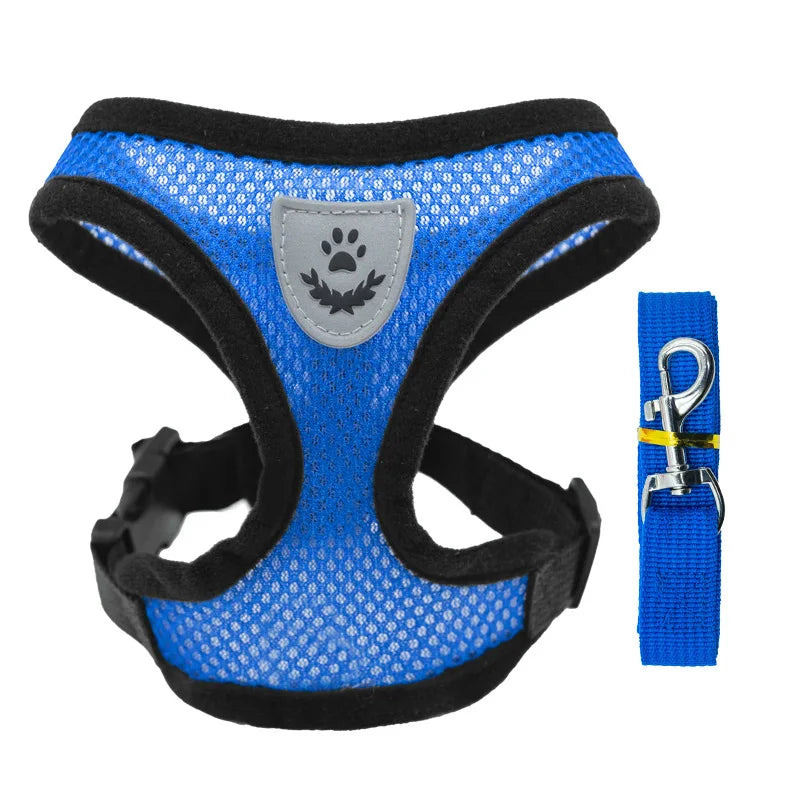 Breathable Mesh Cat Small Dog Harness