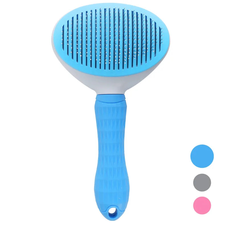 Self-cleaning Pet Hair Remove Comb for Dog and Cat