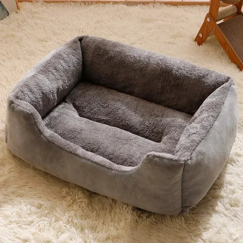 Cat Bed with Soft Cushion – Cozy Pet Sleeping Nest