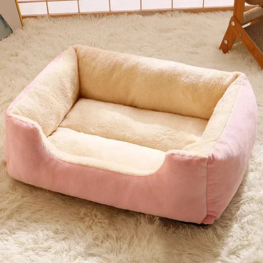 Cat Bed with Soft Cushion – Cozy Pet Sleeping Nest