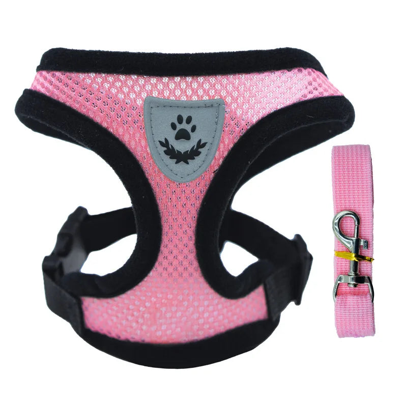 Breathable Mesh Cat Small Dog Harness