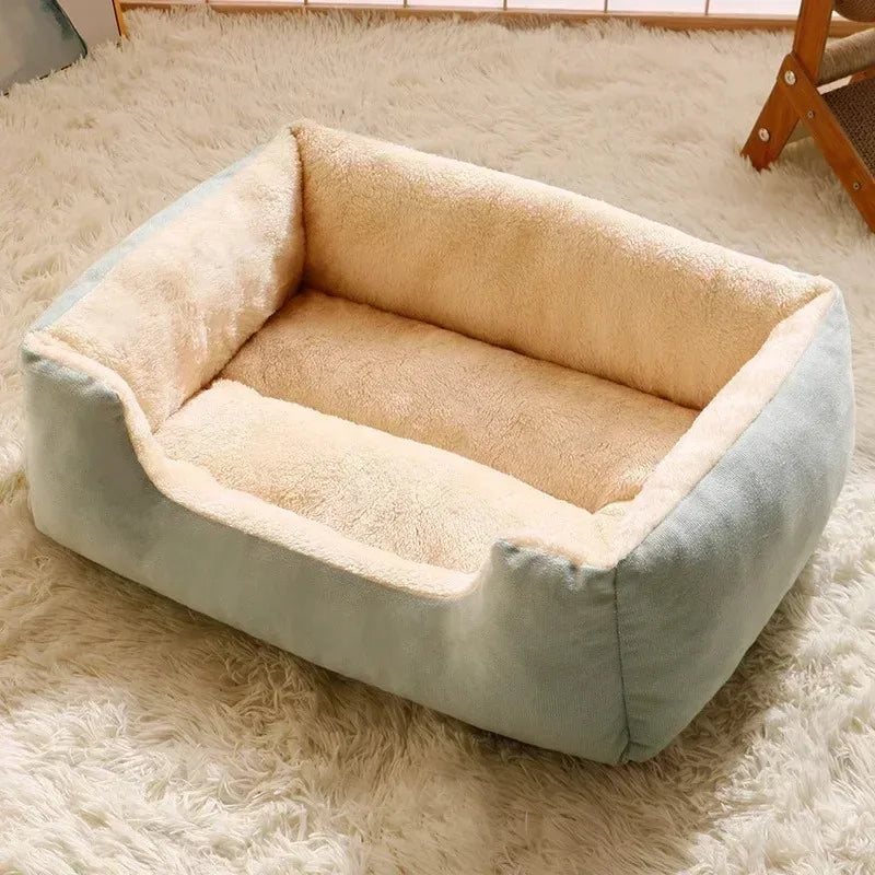 Cat Bed with Soft Cushion – Cozy Pet Sleeping Nest