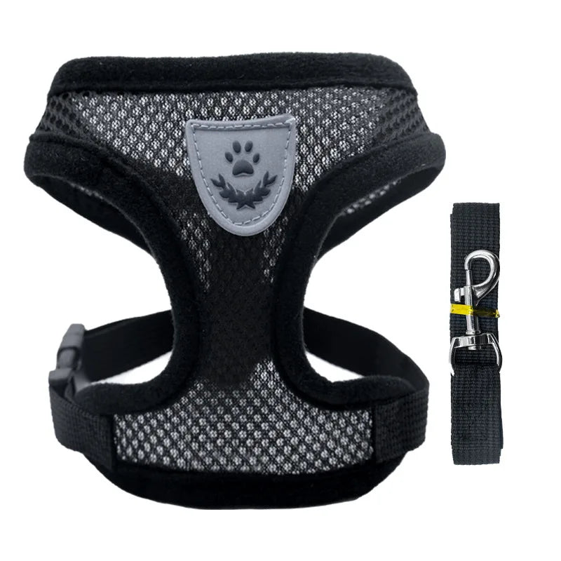 Breathable Mesh Cat Small Dog Harness