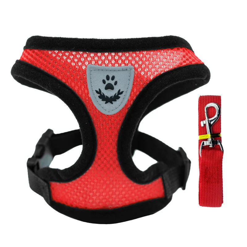 Breathable Mesh Cat Small Dog Harness