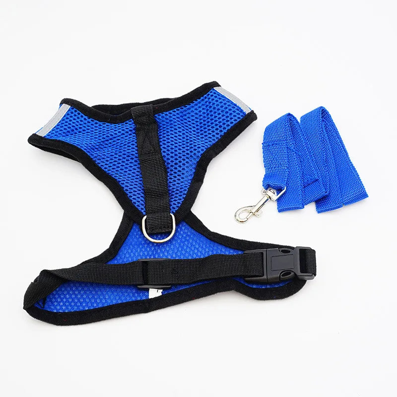 Breathable Mesh Cat Small Dog Harness